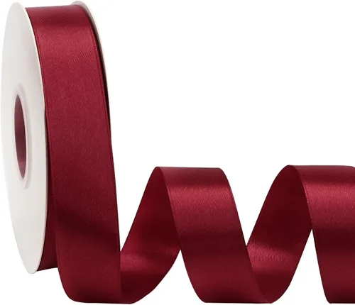 Miniatura 84 de 10 Classic Colors Double Face Satin Ribbon Set 1/8 Inch Polyester Ribbons for Gift Wrapping Fabric Ribbon for Crafts Flower Bouquet Arts Wedding