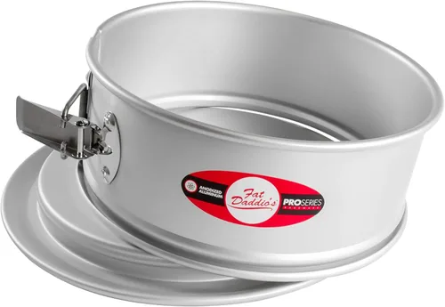 Miniatura 8 de Fat Daddio's PSF-63 Molde desmontable de aluminio anodizado, 6 x 3 pulgadas