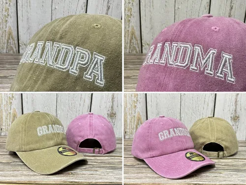 Miniatura 73 de Sombreros bordados para tío tía, abuelo, abuela, mamá, mini