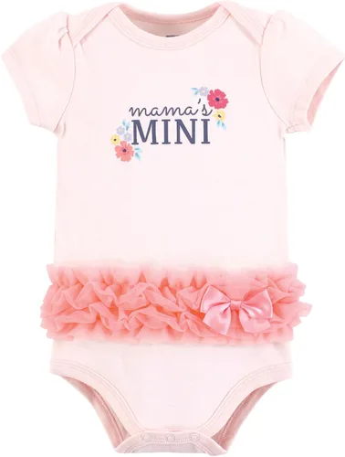 Miniatura 481 de Hudson Baby baby-girls Cotton Bodysuits 3-pack