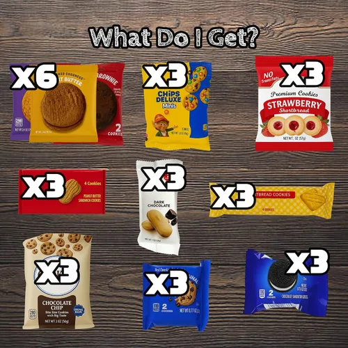 Miniatura 2 de Stuff Your - Paquete variado de galletas y aperitivos surtidos para adultos y niños, paquete de cuidado universitario, regalo para amantes
