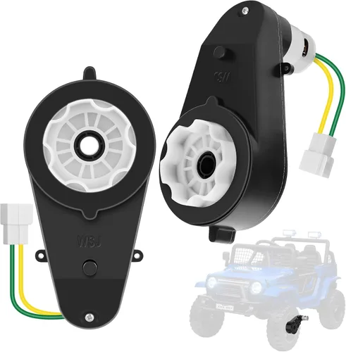 Caja de cambios de motor eléctrico de 12 V, 2 unidades, para niños, juguete de coche, 550, 12 V, 40000 RPM, caja de cambios de motor de alta