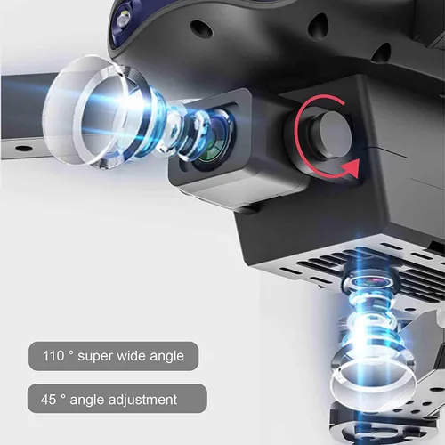 Miniatura 7 de Drones sin escobillas con cámara para adultos 4K, Fotografía aérea de alta definición Evitación de obstáculos Cuatro aviones Posicionamiento