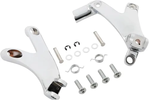 Miniatura 4 de TCT-MOTORPARTS Soportes de control delantero cromados para Harley Sport Glide Breakout 2018-2025