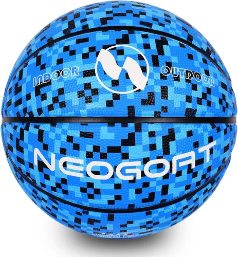 Miniatura 16 de Pelota de baloncesto para niños y jóvenes tamaño 4/5 25.5/27.5", Pelota de baloncesto de goma gruesa y duradera de alto rebote NEOGOAT tamaño 4/5