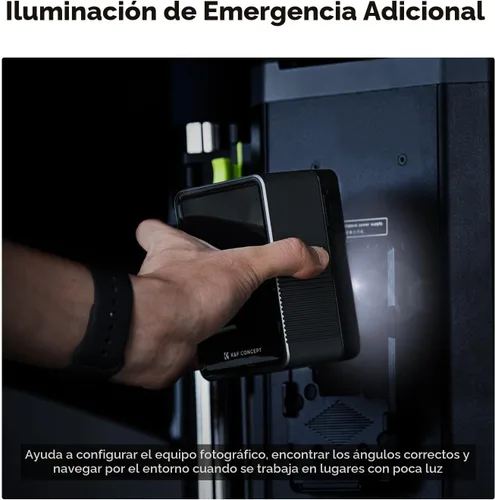 Miniatura 7 de K&F CONCEPT Batería de montaje en V de 99 Wh con carga rápida PD100W 14.8V/6700mAh Mini batería de montaje en V con D-Tap, DC, USB-C dual, USB-A