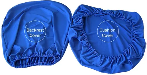 Miniatura 5 de Melaluxe - Funda para silla de oficina de computadora, funda universal protectora y elástica, cubierta elástica para silla giratoria