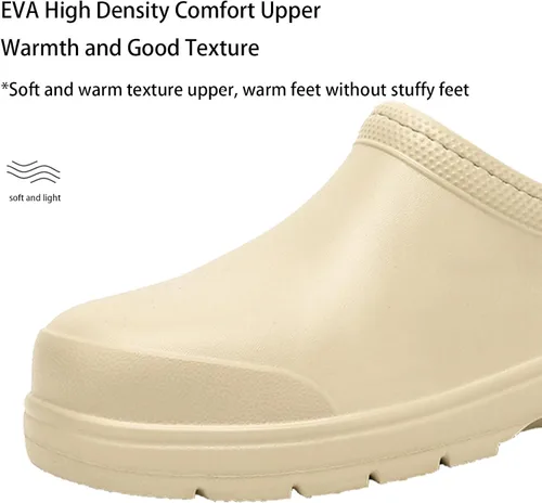 Miniatura 4 de Zapatos de chef cálidos para hombres y mujeres, antideslizantes, impermeables, zapatos de trabajo para hombre, cómodos zapatos de enfermería