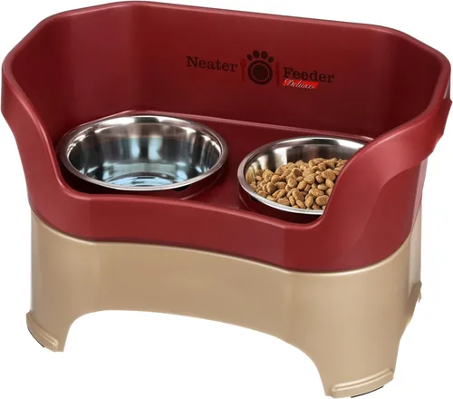 Miniatura 27 de Neater Pet Brands Neater Feeder Deluxe Cuencos para perros a prueba de derrames elevados para perros grandes de más de 40 libras, fabricado en EE.