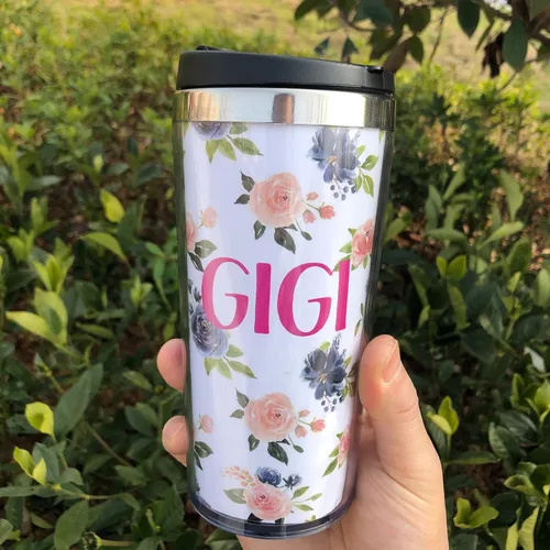 Miniatura 7 de Corgi Butt - Taza de café de viaje de acero inoxidable de 13 onzas, divertida botella de agua con aislamiento, vaso de regalo de cumpleaños