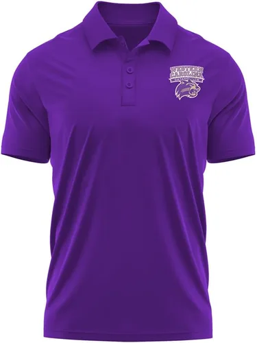 Miniatura 81 de Camisa polo deportiva oficial de la NCAA Collegiate para hombre, colección con logotipo en el pecho izquierdo