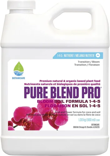 Miniatura 4 de Botanicare Pure Blend Pro Bloom Soil, Nutriente para Frutas y Flores, 1-4-5, 2.5 gal.