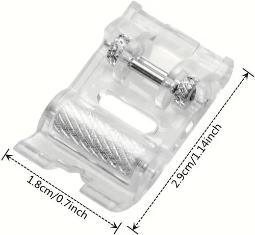 Miniatura 2 de Prensatelas para máquina de coser con rodillos a presión, se adapta a todos los cantantes a presión de vástago bajo, Brother, Babylock, Euro-Pro
