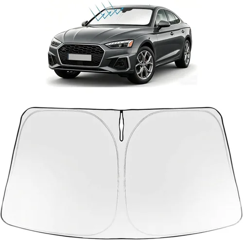 Miniatura 52 de Proadsy Parasol para parabrisas actualizado 2025, ajuste personalizado Dodge RAM 1500 2Dr 2019-2024 2025, 4 capas, plegable, protector de parasol