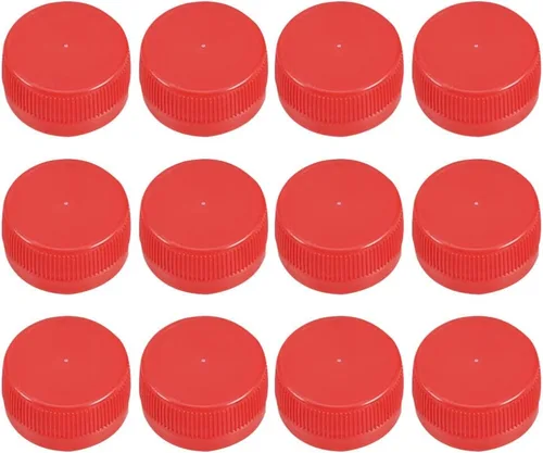Miniatura 10 de Healifty Tapas de botellas de plástico de 1.18 pulgadas, cubiertas planas de botellas para niños, manualidades, educación en el hogar, proyectos