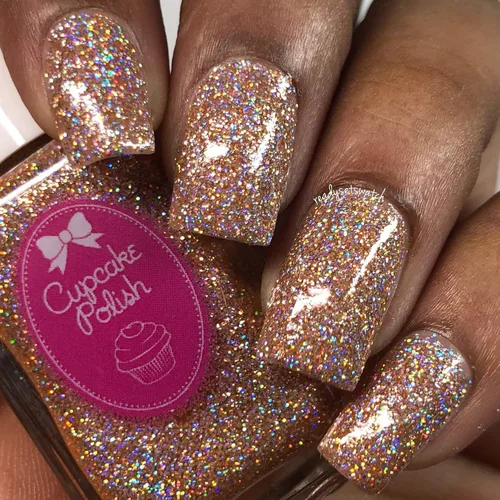 Miniatura 6 de Beauty is Everywhere - Esmalte de uñas con purpurina Nude Holo de Cupcake Polish