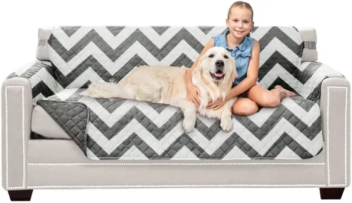 Miniatura 72 de Sofa Shield - Funda para sillón reclinable con correa patentada, protector de cojín, funda reversible diseñada en EE. UU. resistente a manchas