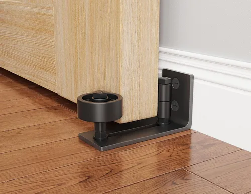 Miniatura 8 de ZEKOO Guía de piso de puerta corredera de granero: 8 opciones de configuración Guías de puerta de granero para parte inferior - Guía de puerta