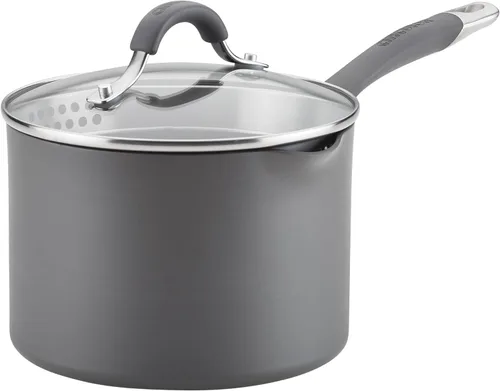Miniatura 17 de Circulon Symmetry Sartén Wok/Salteado Antiadherente de Anodizado Duro con Mango Auxiliar - 14 Pulgadas, Negro