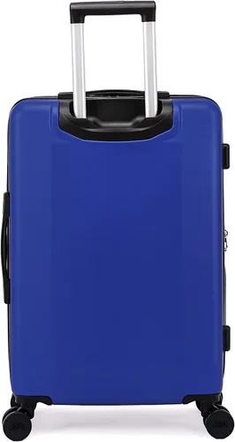Miniatura 2 de Vince Camuto - Carrito rígido extensible y ligero con ruedas giratorias dobles, Azul tinta, 28-Inch