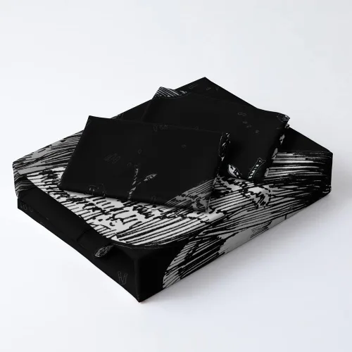 Miniatura 4 de Juego de funda de edredón con diseño de calavera de la muerte de Holiyjog, tamaño queen, juego de ropa de cama gótica, funda de edredón con diseño