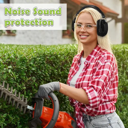 Miniatura 7 de Yunsailing 6 uds auriculares de reducción de ruido de protección de oído Nrr 28db Orejeras de seguridad para oído Orejeras de disparo Rango de corte