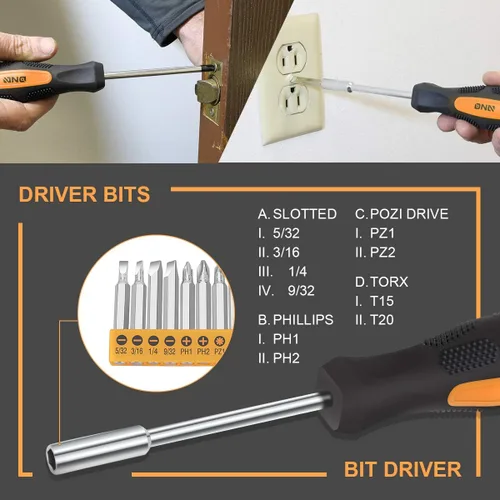 Miniatura 5 de DNA MOTORING 27pcs 12V 1300mAh Juego de taladro inalámbrico, taladro Driver Kit de herramientas para el hogar Juego de herramientas combinadas, Kit