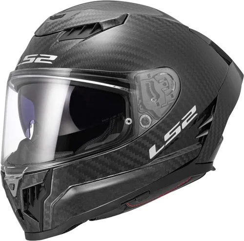 Miniatura 7 de LS2 Helmets Dragon Casco integral de motocicleta de carbono con parasol