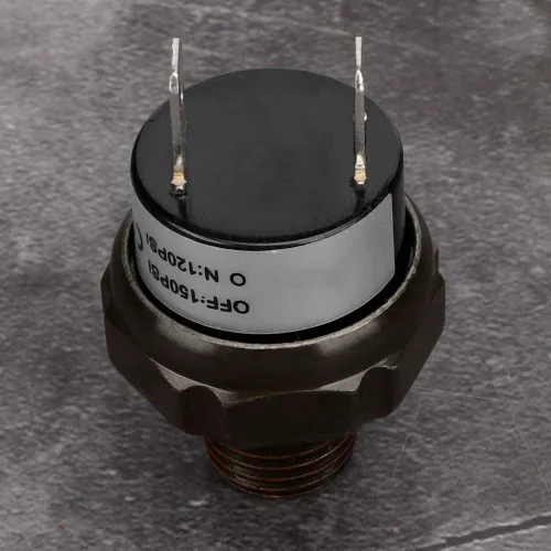 Miniatura 6 de Interruptor de presión 120 150 PSI Interruptor de control de presión automático NPT /4 Rosca de acero inoxidable Vivienda pieza de repuesto