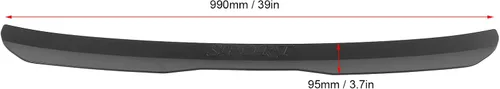 Miniatura 6 de Fydun Alerón trasero de techo ABS para Seat Maxton MK1-MK7, 2000-2021, ajuste universal para hatchback