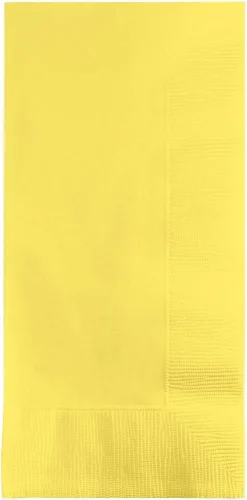 Miniatura 35 de Creative Converting 663276B Toque de color - Servilletas de papel de 2 capas para almuerzo (50 unidades), dorado brillante, 16.5 cm x 16.5 cm Oro