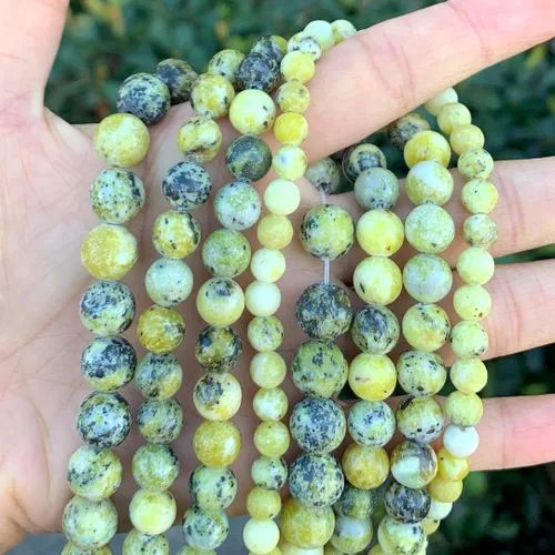 Miniatura 46 de 1 hebra Adabele natural de piedras preciosas múltiples amatista, lapislázuli, sodalita, aventurina, ojo de tigre, jaspe rojo jade amarillo, 0.315 in