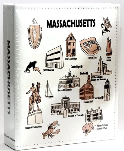 Álbum de fotos en relieve de Massachusetts 200 fotos / 4x6