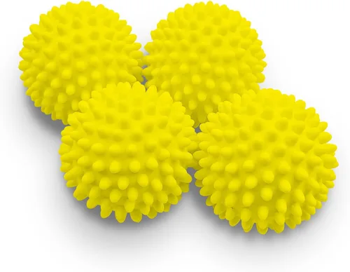 Miniatura 7 de Bolas para Secadora Paquete de 4 - Bolas para Secadora Reutilizables No Tóxicas (Morado Claro)