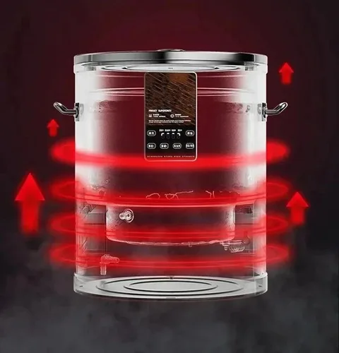 Miniatura 2 de Olla de arroz comercial y calentador 45l de gran capacidad para restaurante vaporizador de arroz automático para tienda de comida rápida