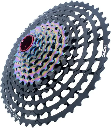 KCNC Mountain E-Bike Cassette de bicicleta 12 velocidades 9-52T para Sram XD Eagle XX1/XO1/GX 12s Uso más ligero solo 11.53 oz (negro)