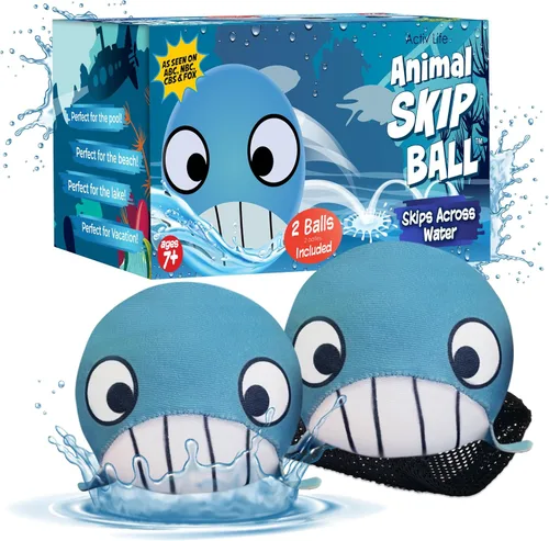 Activ Life - Pelotas de agua más grandes de 3 pulgadas, pelota de rebote de agua para piscina, juguetes de playa para amigos, familia, niños y