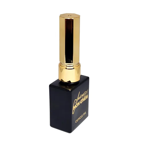Miniatura 4 de Aceite para cutículas de uñas, tamaño de 0.3 fl oz para hidratar, curar y reparar el cuidado de las cutículas (limonada de fresa, toque dorado)