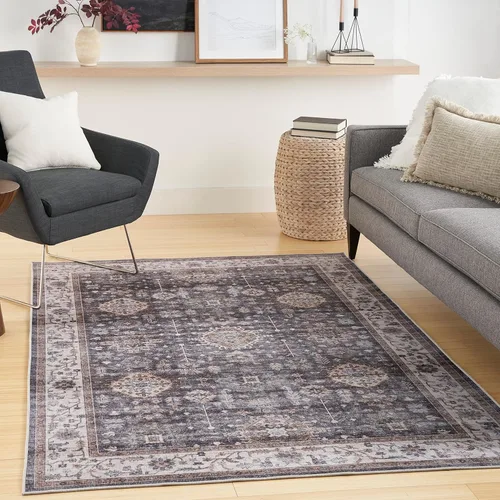 Miniatura 8 de Nourison Home Fulton - Alfombra de 2 x 3 pies, fácil de limpiar, no se desprende, para dormitorio, sala de estar, comedor, cocina (2 x 3 pies)