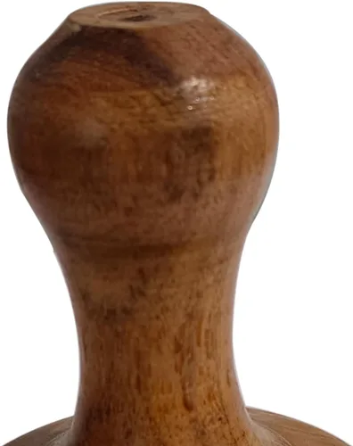 Miniatura 3 de Triturador de patatas de madera uso diario Pav de madera Bhaji/Vegetal/Triturador de patatas Roti Chapati de madera, Roti Bhakri o Khakara en Tava