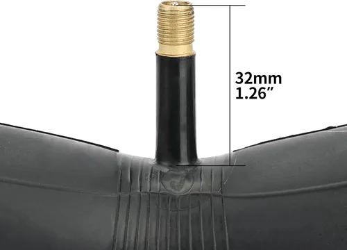 Miniatura 3 de RUTU Tubo interior de bicicleta de 16 x 1 3/8 tubos de válvula Schrader estándar – Tubo de bicicleta de 16 x 1-3/8 con válvula Schrader de 1.378 in