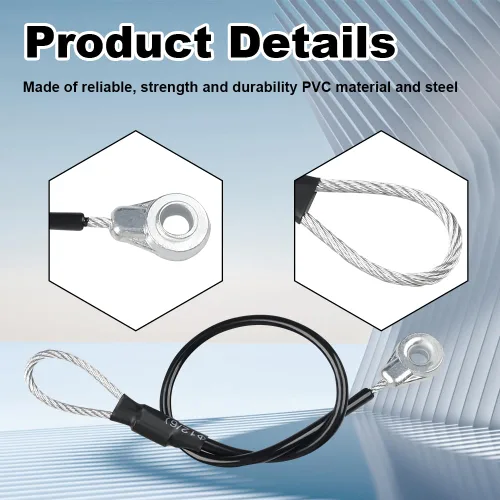Miniatura 4 de WMPHE Cables de repuesto para portón trasero M159508 compatibles con John Deere Gator M TE TH 6x4 TX XUV HPX615E HPX815E XUV865R XUV825E (2 piezas)
