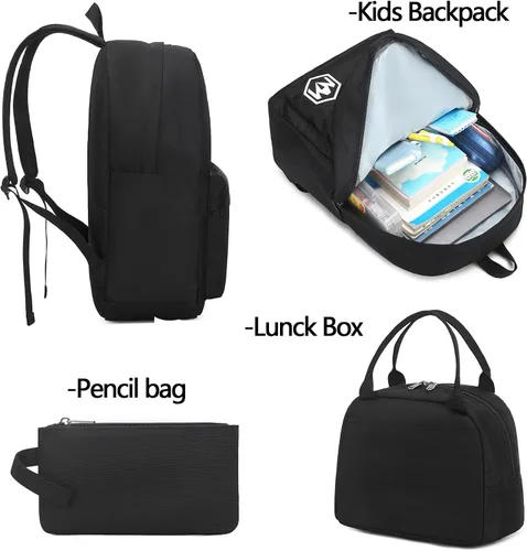 Miniatura 8 de Mochila escolar para estudiantes, mochila de viaje para adolescentes