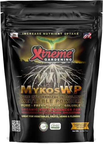 Miniatura 9 de Xtreme Gardening Mykos WP Mycorrhizae Powder - Micorrizas orgánicas para plantas - Estimulador de raíces de hongos micorrícicos para plantas - Ideal