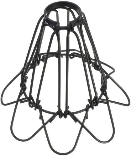 Miniatura 3 de FOMIYES Lámpara colgante Cubierta de alambre Pantalla de lámpara industrial Protector de metal para ventilador de techo Lámpara de hierro Sombra