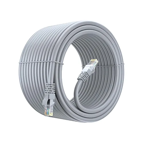 Miniatura 22 de Maximm Cable Ethernet Cat6, 100 pies, cobre 100% puro, UTP (negro) 100 pies