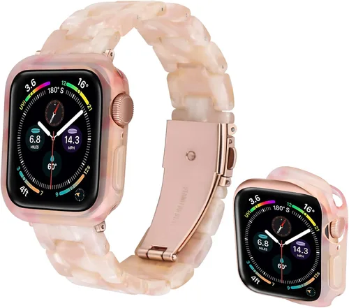 Miniatura 22 de Correa con estuche compatible con Apple Watch de 1.93 pulgadas, 1.81 pulgadas, 1.77 pulgadas, 1.73 pulgadas, 1.65 pulgadas, 1.61 pulgadas, 1.57