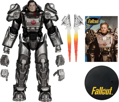 Miniatura 2 de McFarlane Toys - Figura de acción de lujo Fallout Hank MacLean de 7 pulgadas