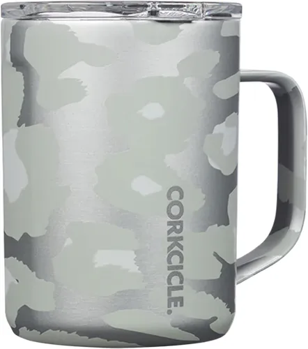 Miniatura 16 de Corkcicle Taza de Café Clásica - Acero Inoxidable con Triple Aislamiento para Viajes - Tapa a Prueba de Roturas - Mantiene la Bebida Caliente por