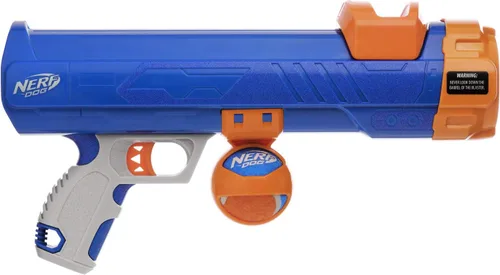Miniatura 11 de Nerf - Juguete de pelota de tenis para perro, ideal para pescar, recarga manos libres, lanza hasta 50 pies, pelotas incluidas, varios tamaños
